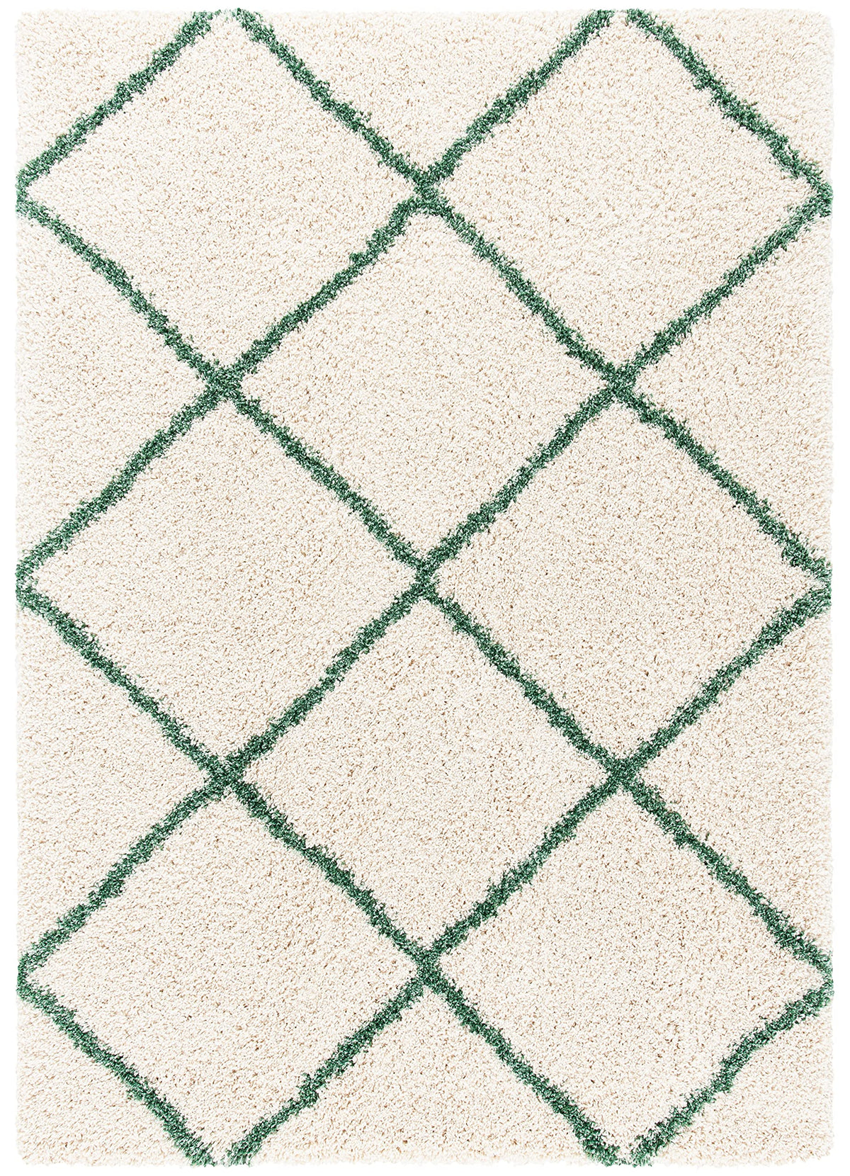 SAFAVIEH Hudson Shag Accent Rug 2'x3', Soft Distressed Grey & Ivory SGH281K