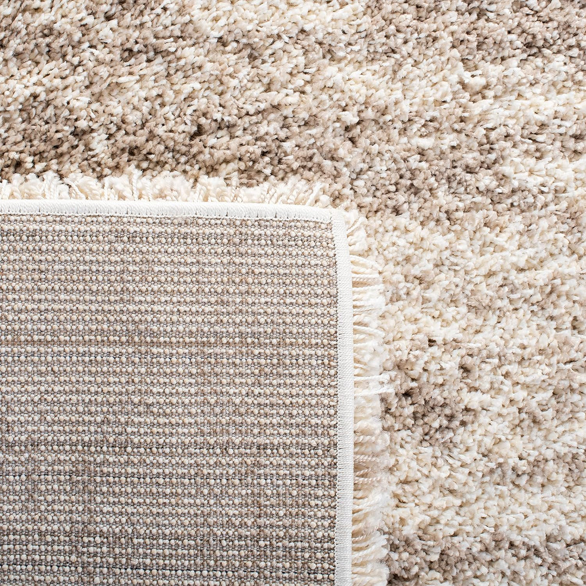 SAFAVIEH Hudson Shag Accent Rug 2x3, Ivory & Beige SGH206B
